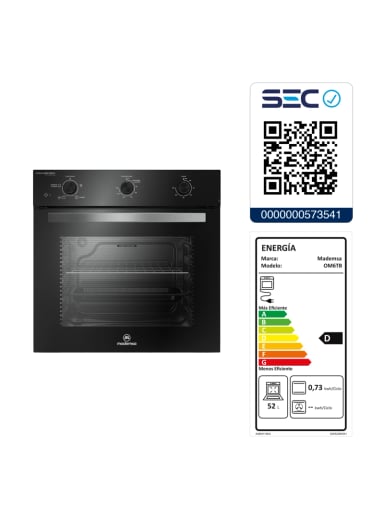 KIT EMPOTRABLE HORNO OM6TB + ENCIMERA KM4CX + CAMPANA DM6SS - 8