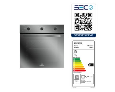 KIT EMPOTRABLE HORNO OM6TX + ENCIMERA KM4TX + CAMPANA DM6SS - 10