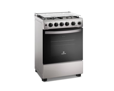 COCINA A GAS 4 PLATOS HORNO VAPOR Y TRIPLE LLAMA FM4SSC INOX - 3