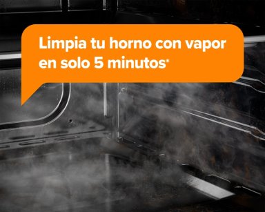 COCINA A GAS 4 PLATOS HORNO VAPOR Y TRIPLE LLAMA FM4SSC INOX - 7