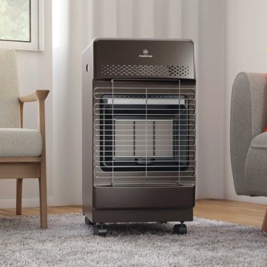 ESTUFA A GAS MADEMSA 11 A 15 KGS 4,2 KW HG15G BRONCE - 10