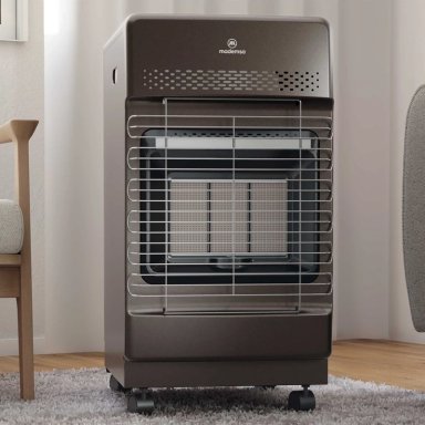 ESTUFA A GAS MADEMSA 11 A 15 KGS 4,2 KW HG15G BRONCE - 11
