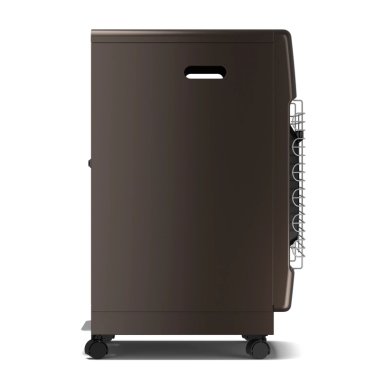 ESTUFA A GAS MADEMSA 11 A 15 KGS 4,2 KW HG15G BRONCE - 5