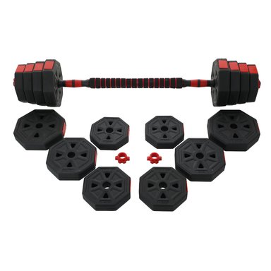 SET BODYTRAINER MANCUERNA HEXAGONAL AJUSTABLE 30 KG - 1