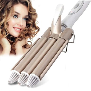 ONDULADOR RIZADOR DE PELO PROFESIONAL TRIPLE - 1