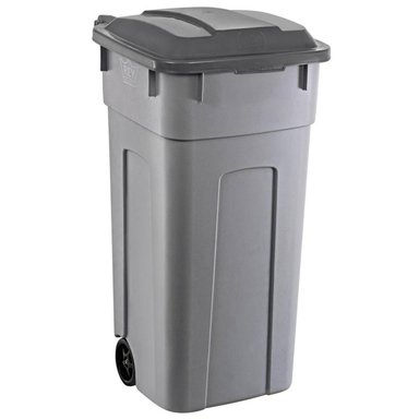 BASURERO PAPELERO CONTENEDOR 93L CON TAPA - 1