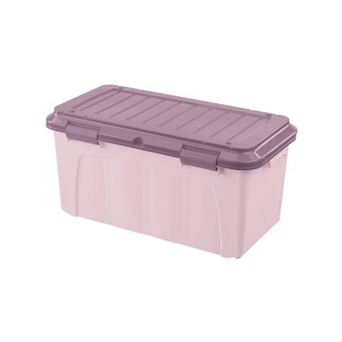 CAJA ORGANIZADORA BAUL MOVIL CON RUEDAS ALMACENAMIENTO 90L - 1