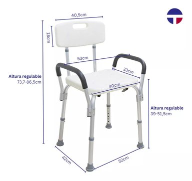 ASIENTO SEGURIDAD CON RESPALDO Y BRAZOS - 5