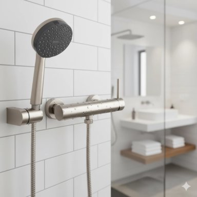 MONOMANDO LLAVE GRIFO DE DUCHA MODELO VEROLI MARCA STRETTO - 3