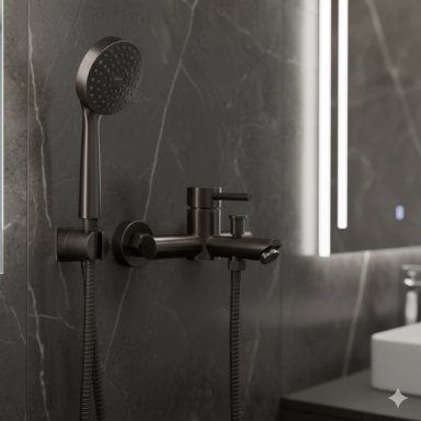 LLAVE GRIFO MONOMANDO PARA TINA DUCHA DE ACERO INOXIDABLE SS304 FIORENZO - 8