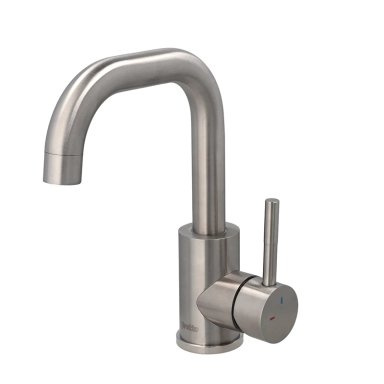 MONOMANDO LAVAMANOS ACERO INOXIDABLE MODELO NOVARA INOX SATINADO - 1