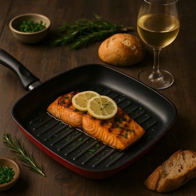 SARTEN ASADOR ANTIADHERENTE MAGEFESA CORAL - 4
