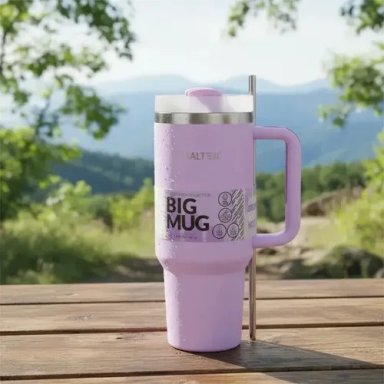 TERMO 1.2 L HALTEN GRANDE ACERO INOXIDABLE VIOLETA - 5