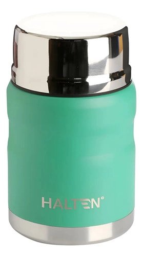 TERMO PARA COMIDA ACERO INOXIDABLE HALTEN OUTDOOR 750 ML VERDE - 2