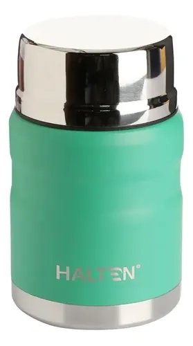 TERMO PARA COMIDA ACERO INOXIDABLE HALTEN OUTDOOR 750 ML VERDE - 3