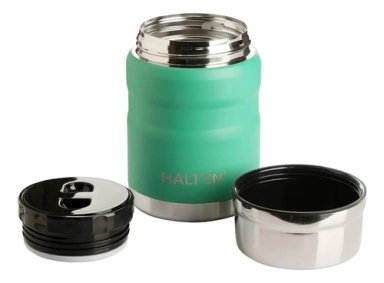 TERMO PARA COMIDA ACERO INOXIDABLE HALTEN OUTDOOR 750 ML VERDE - 4