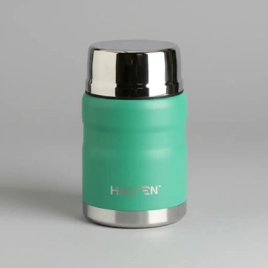 TERMO PARA COMIDA ACERO INOXIDABLE HALTEN OUTDOOR 750 ML VERDE - 6