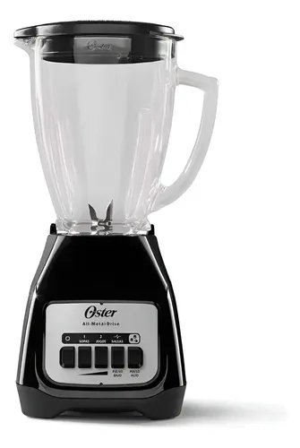 LICUADORA 2 VELOCIDADES 1.5L VIDRIO BASE PLATEADA OSTER 800W PICA HIELO - 1