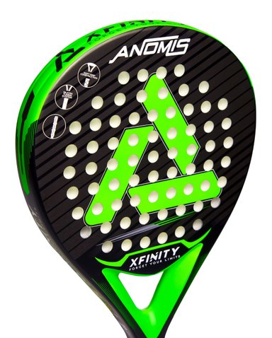 PALA PADEL XFINITY FIBRA DE VIDRIO ANOMIS (INCLUYE FUNDA) - 3