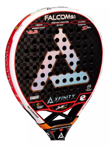 PALA PADEL FALCOM CARBONO 12K - XFINITY (INCLUYE FUNDA) - 2