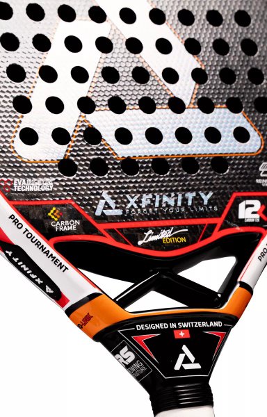 PALA PADEL FALCOM CARBONO 12K - XFINITY (INCLUYE FUNDA) - 3