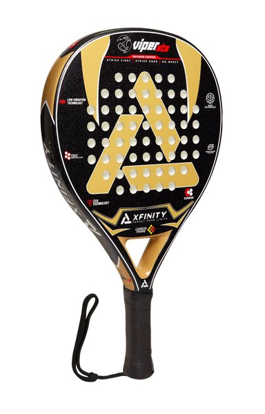 PALA PADEL XFINITY FIBRA DE CARBONO VIPER (INCLUYE FUNDA) - 2