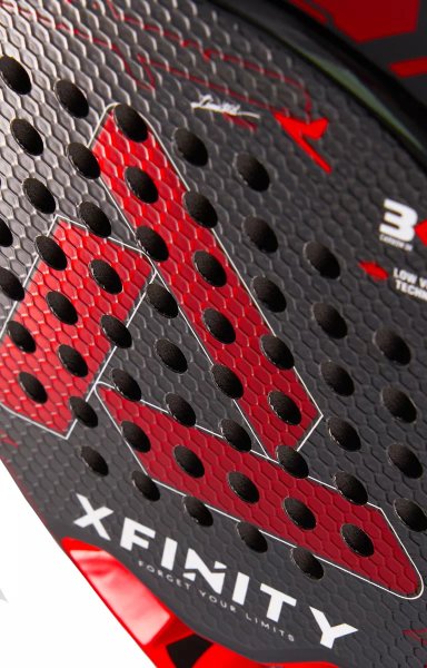 PALA PADEL STORMBRAKER CARBONO 3K - XFINITY (INCLUYE FUNDA) - 4