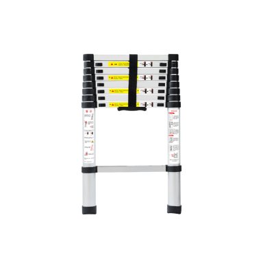 ESCALERA QRUBBER ALUMINIO TELESCÓPICA MULTIUSO 2,6 MTS - 1