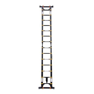 ESCALERA QRUBBER ALUMINIO TELESCÓPICA MULTIUSO RETRÁCTIL 4,4 - 3