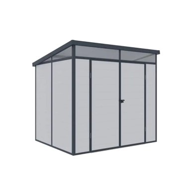 BODEGA ARMABLE JARDIN 3,63 M² 190X192X215CM QRUBBER - 1