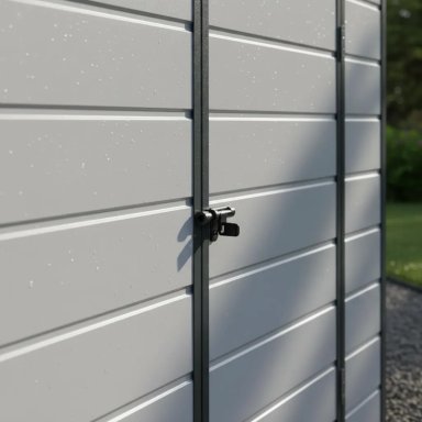 BODEGA ARMABLE JARDIN 3,63 M² 190X192X215CM QRUBBER - 4