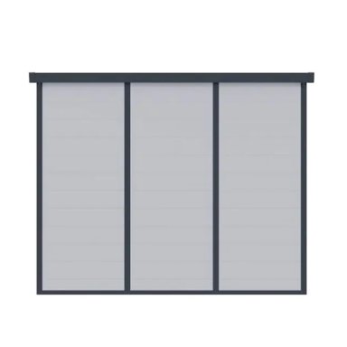 BODEGA ARMABLE JARDIN 3,63 M² 190X192X215CM QRUBBER - 8