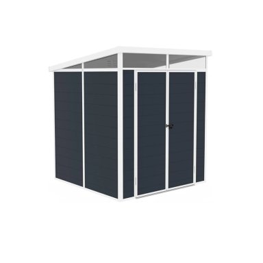 BODEGA ARMABLE JARDIN  4,55 M²  DOS PUERTAS QRUBBER - 1
