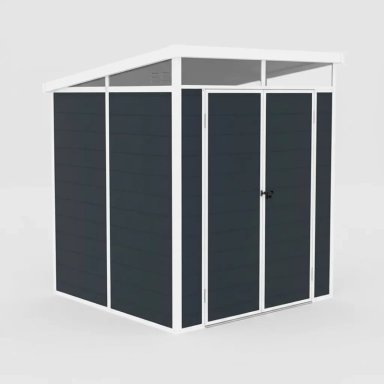 BODEGA ARMABLE JARDIN  4,55 M²  DOS PUERTAS QRUBBER - 5