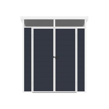 BODEGA ARMABLE JARDIN  4,55 M²  DOS PUERTAS QRUBBER - 8