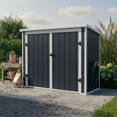 BODEGA JARDIN 1,79 M² 199X90X149CM DOS PUERTAS QRUBBER - 3