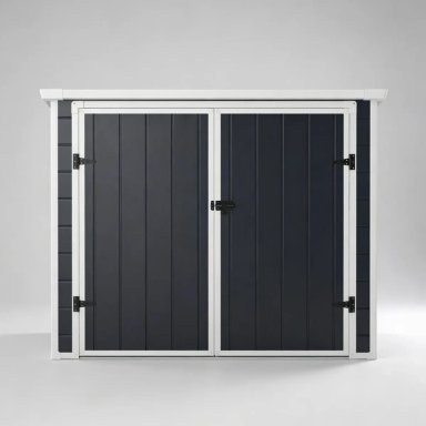 BODEGA JARDIN 1,79 M² 199X90X149CM DOS PUERTAS QRUBBER - 5