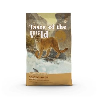 ALIMENTO SECO GATOS TASTE OF THE WILD SABOR TRUCHA 6.6 KG CANYON RIVER - 1