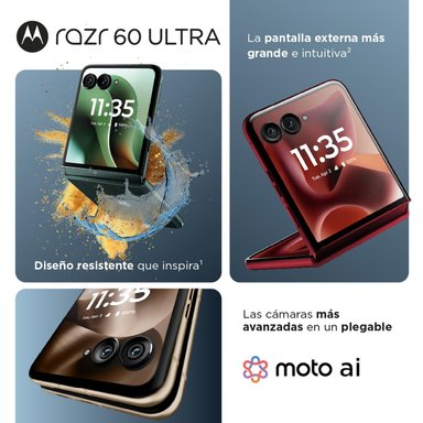 MOTOROLA RAZR 60 ULTRA ROJO 16GB+1T - 3
