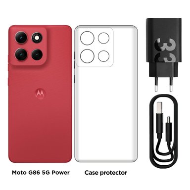 MOTOROLA MOTO G86 POWER 8+256GB CEREZA - 5