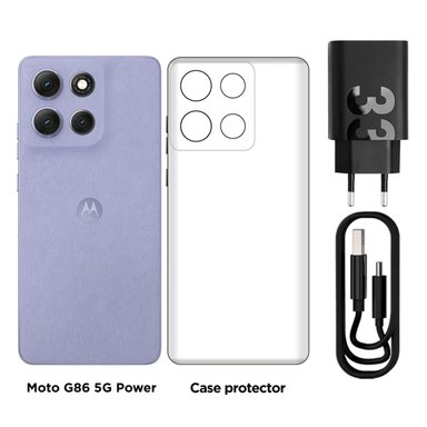 MOTOROLA MOTO G86 POWER 8+256GB LILA - 5