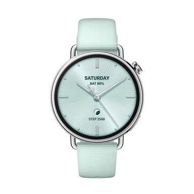 XIAOMI WATCH S4 41MM FLUORORUBBER STRAP MINT GREEN - 1
