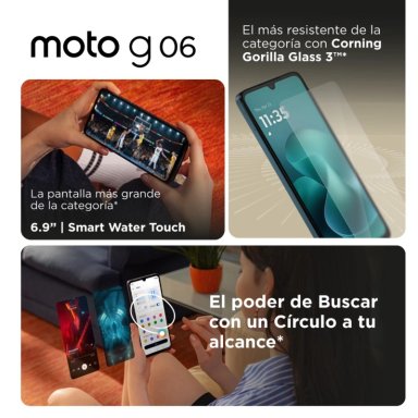 MOTOROLA MOTO G06 4+256GB AZUL - 4