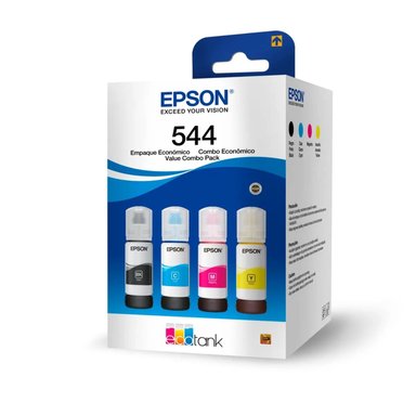 PACK 4 BOTELLAS TINTA EPSON T544 NEGRA/CYAN/MAGENTA/AMARILLA - 3
