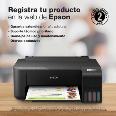 KIT IMPRESORA EPSON ECOTANK L1250 + PAPEL FOTO BRILLANTE - 9