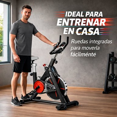 Bicicleta de Spinning CENTURIFIT Resistencia 6kg Estatica Cardio Fit - 3