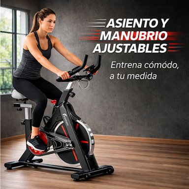 Bicicleta de Spinning CENTURIFIT Resistencia 6kg Estatica Cardio Fit - 4