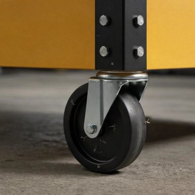 CARRO SERVICIO GUTSTARK 120 KG 3 CHAROLAS ACERO RUEDAS MULTIUSOS - 5