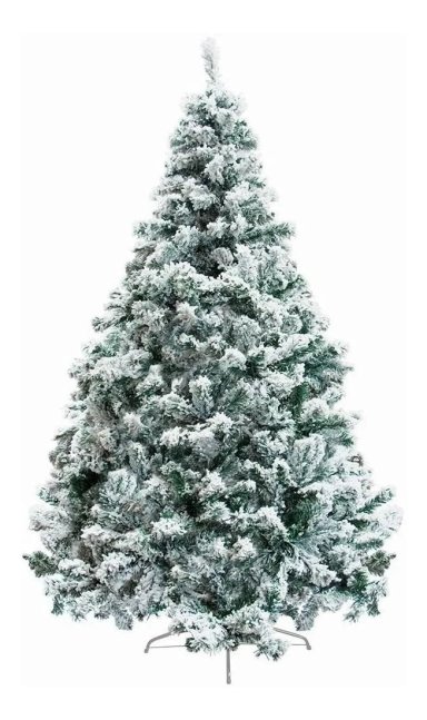 ARBOL DE NAVIDAD 2.20 M NEVADO JARDIMEX - 1