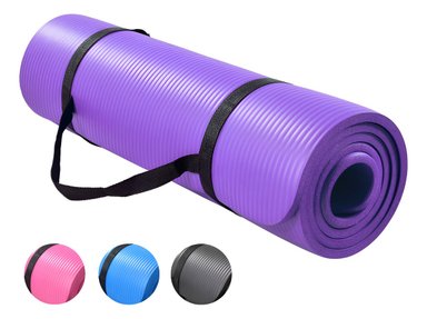 MAT YOGA CENTURFIT 10 MM ALFOMBRA PILATES EXTRA GRUESO - 1